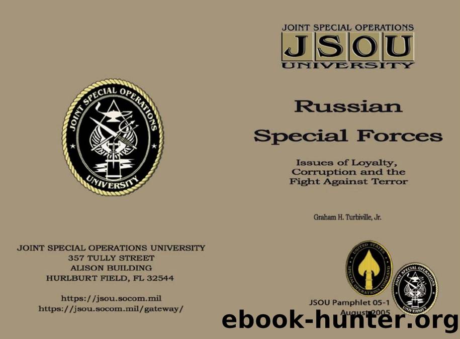 JSOU PAM 05-1  Russian Special Forces by Joint Social Operations University