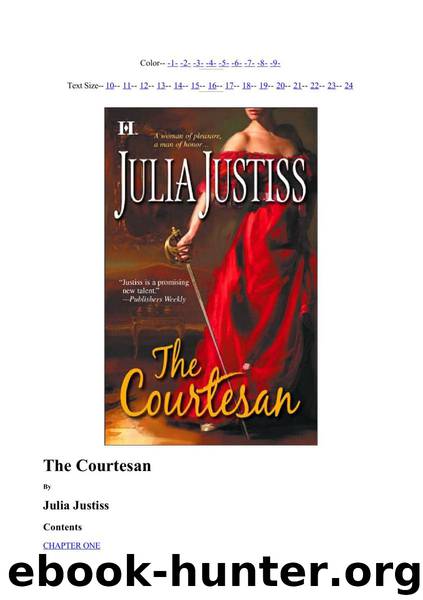 JUSTISS Julia by The Courtesan (Harlequin)