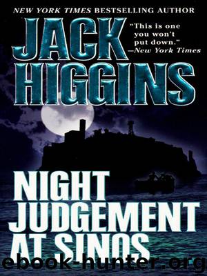 Jack Higgins by Night Judgement at Sinos