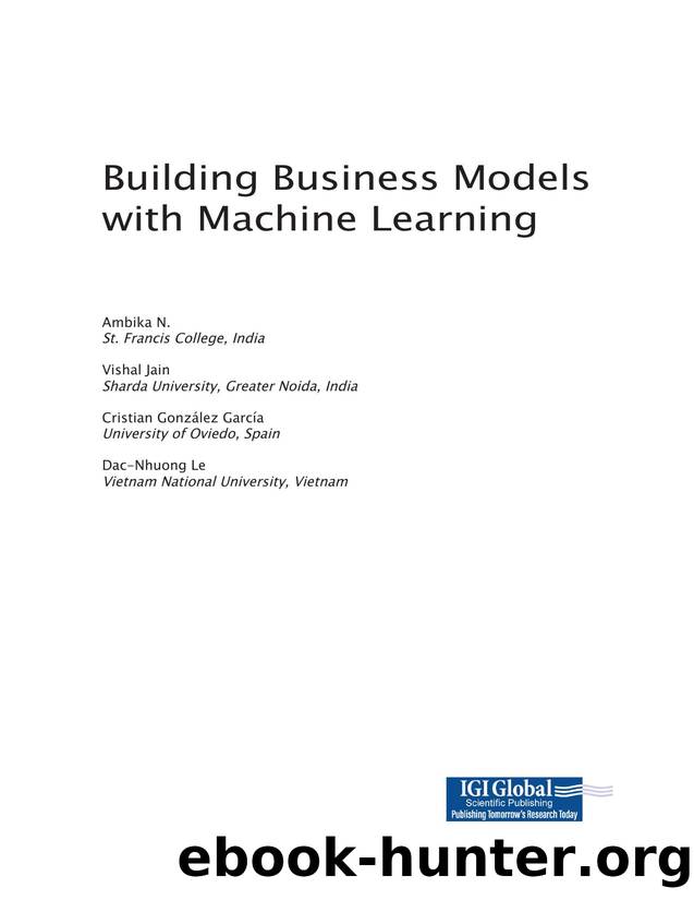 Jain V. Building Business Models with Machine Learning 2025 by Unknown