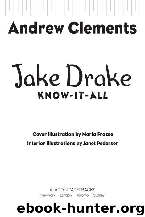 Jake Drake, Know-It-All by Andrew Clements