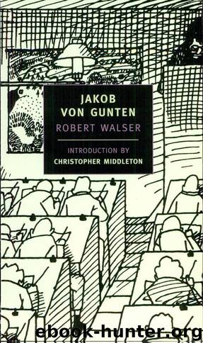 Jakob Von Gunten by Robert Walser