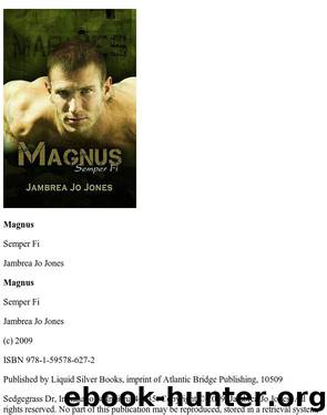 Jambrea Jo Jones - [Semper Fi] by Magnus (pdf)