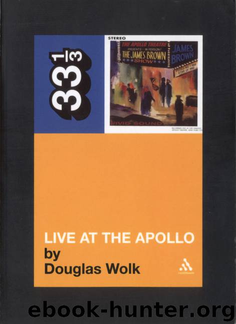 James Brown&#39;s Live at the Apollo by Wolk Douglas