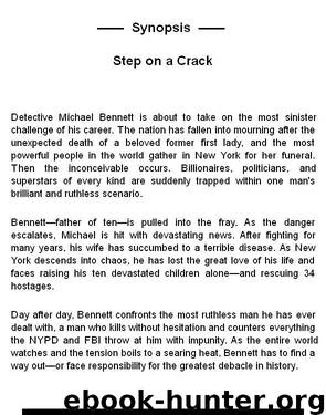 James Patterson - Bennett 01 - Step on a Crack v5 by James Patterson