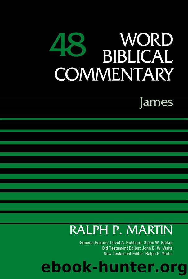 James, Volume 48 by Ralph P. Martin;