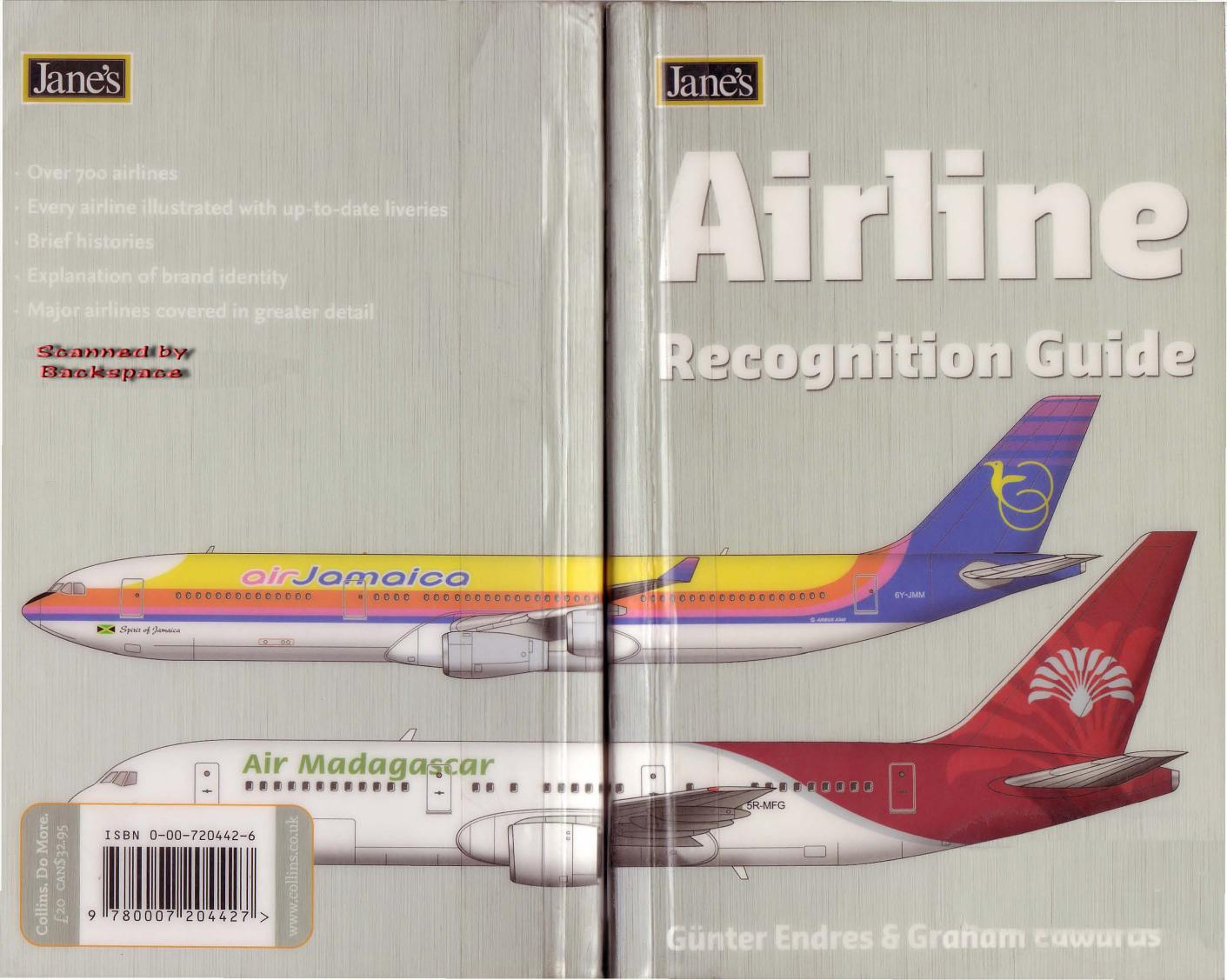 Jane's Airline Recognition Guide by Unknow