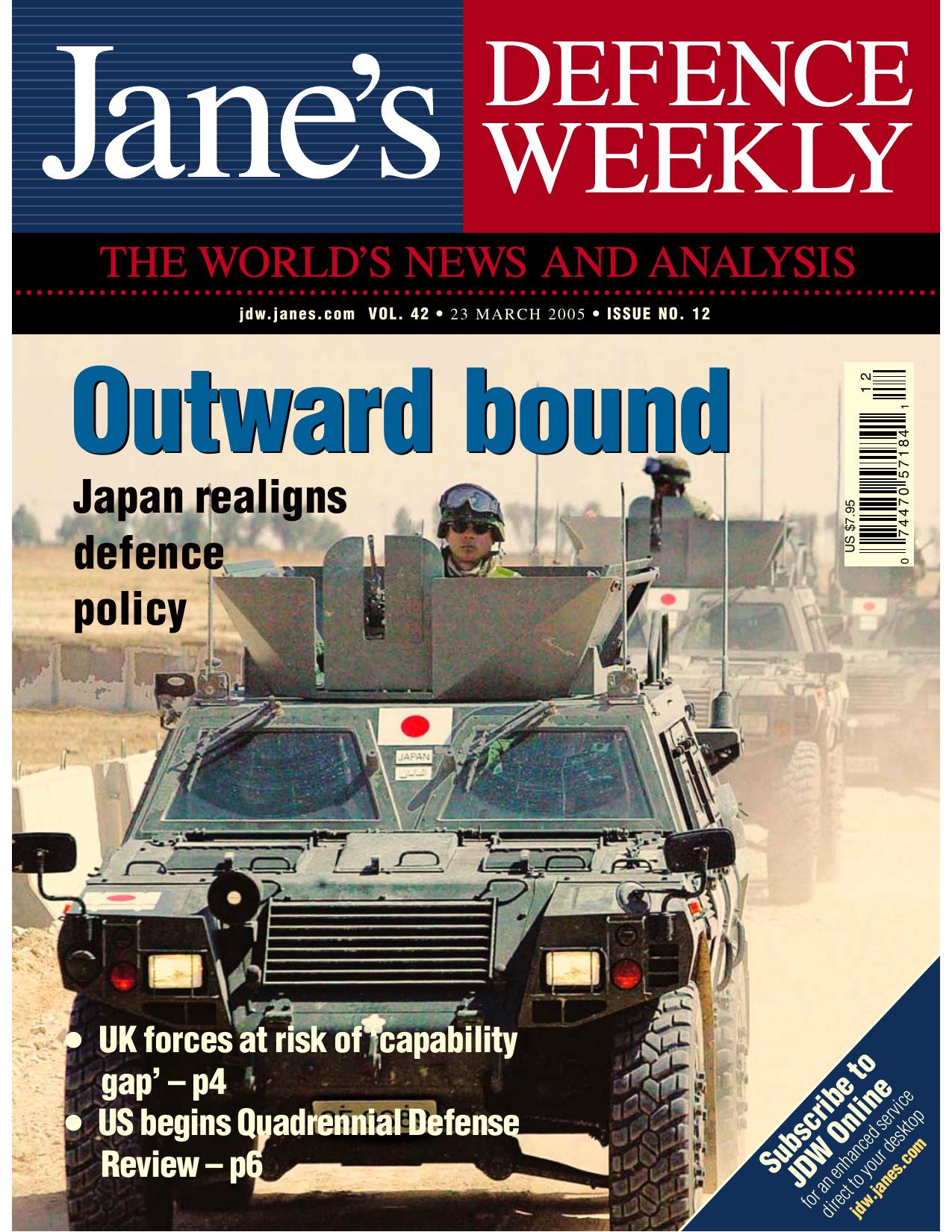 Jane's Defence Weekly Vol 42 Issue 12 by 23 Mar 2005