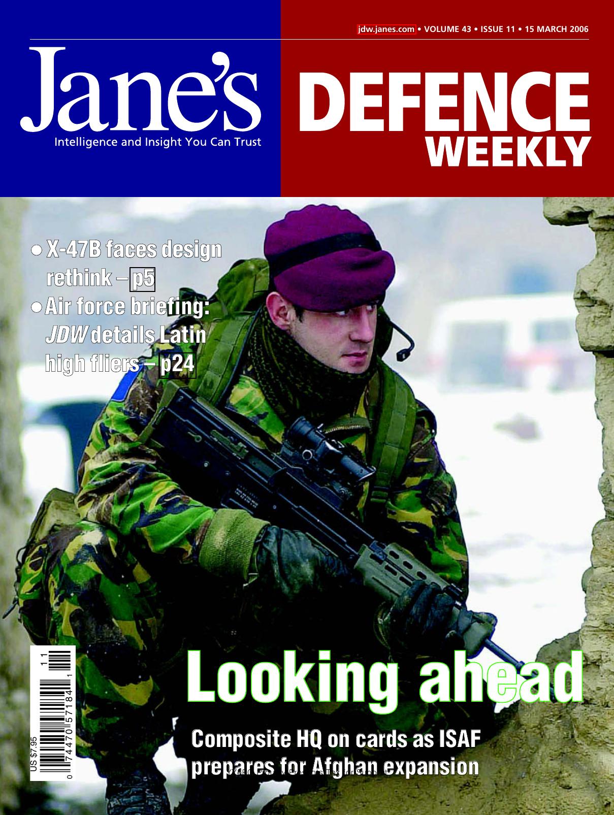 Jane's Defence Weekly Vol 43 Issue 11 by 15 Mar 2006