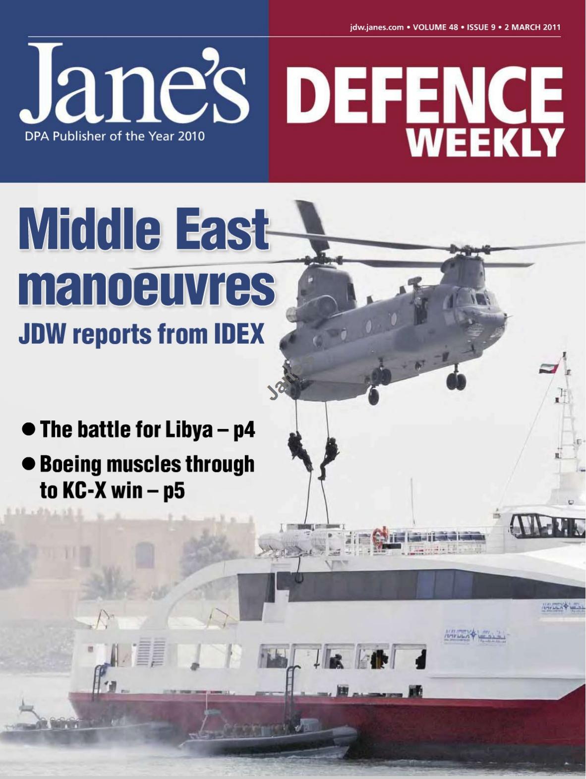 Jane's Defence Weekly Vol 48 Issue 09 by 02 Mar 2011