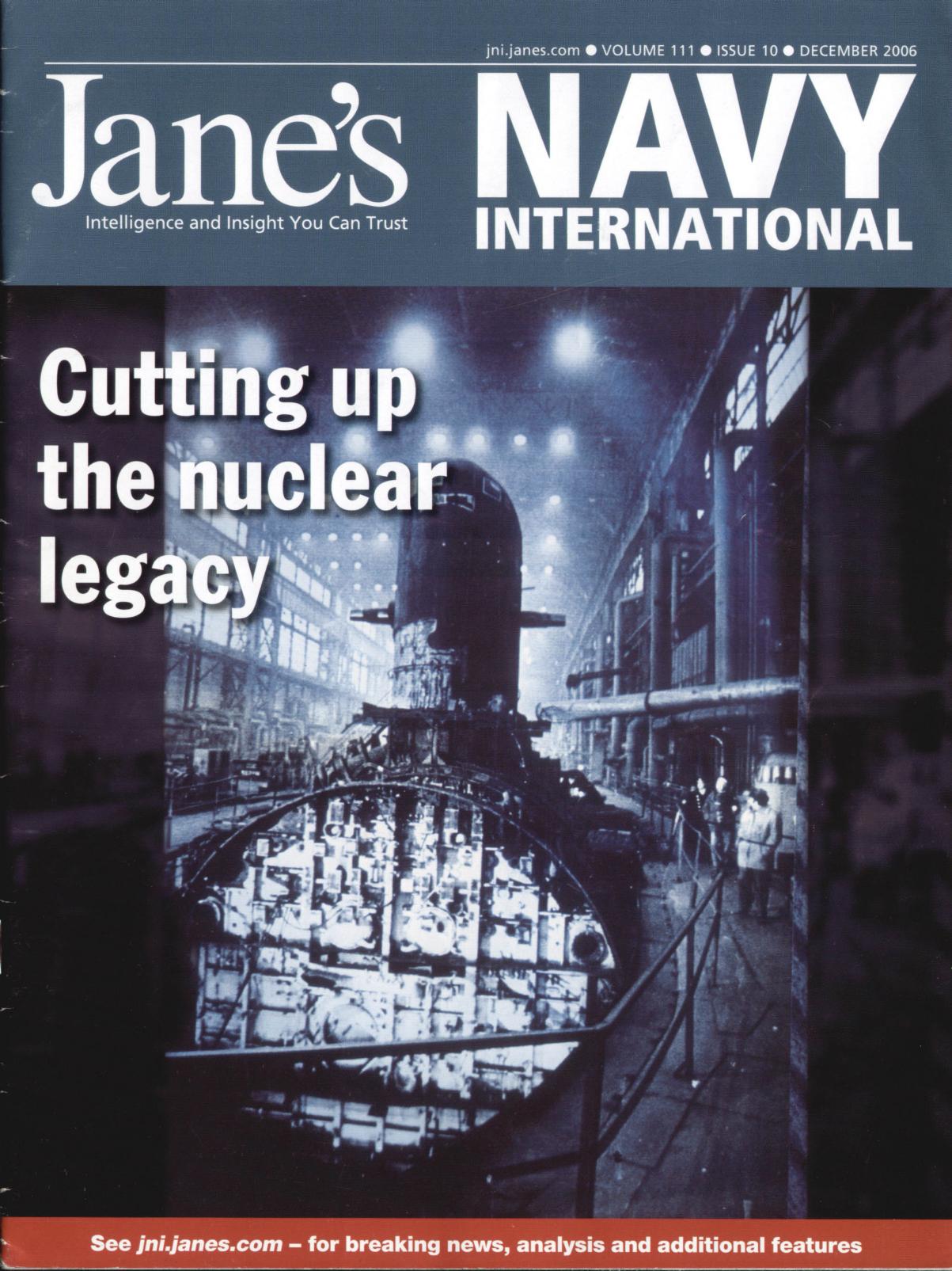Jane's Navy International Vol 111 Issue 10 by unknow