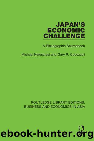 Japan's Economic Challenge by Michael Keresztesi Gary R. Cocozzoli