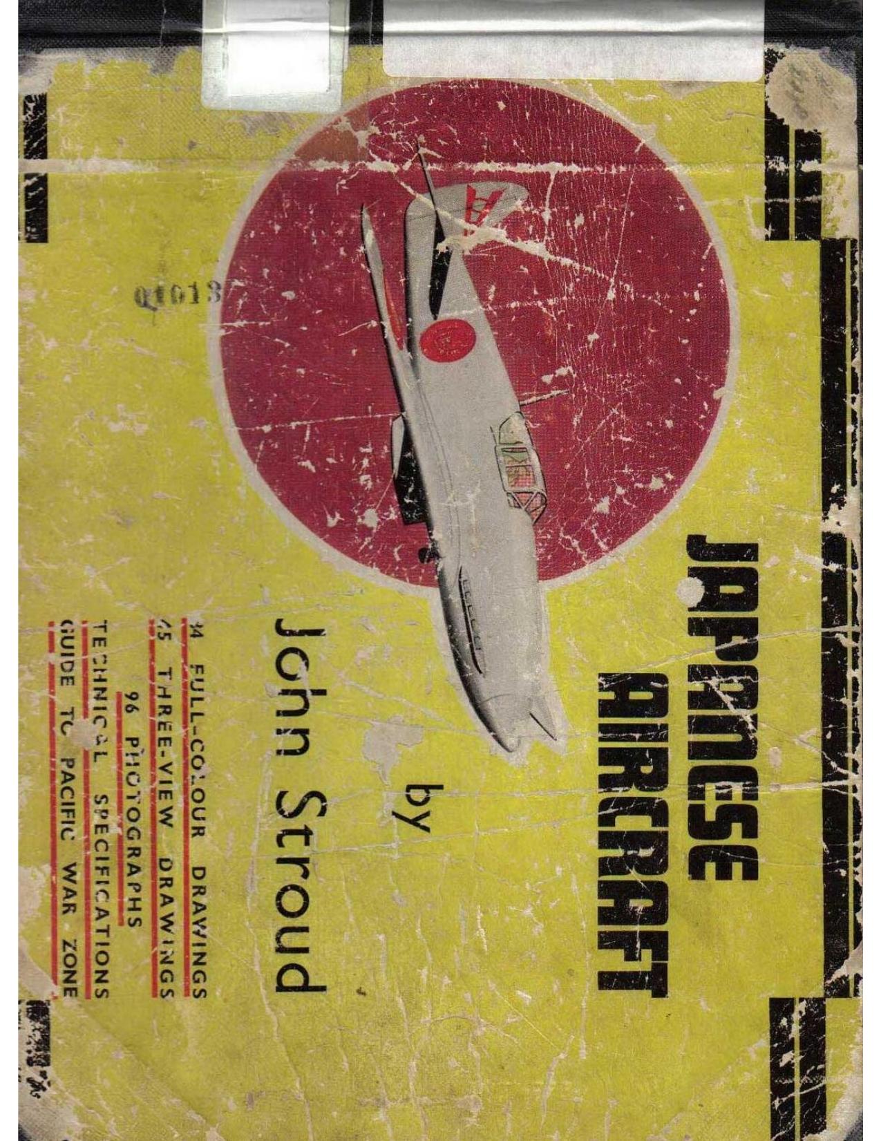 Japanese Aircraft by J.Stroud