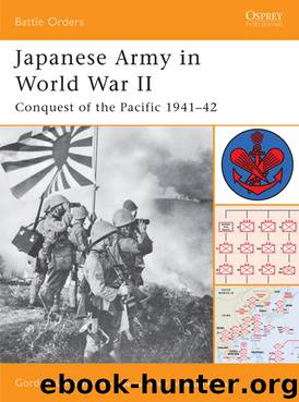 Japanese Army in World War II by Gordon Rottman
