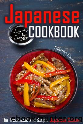 Japanese Cookbook by Martha Stone