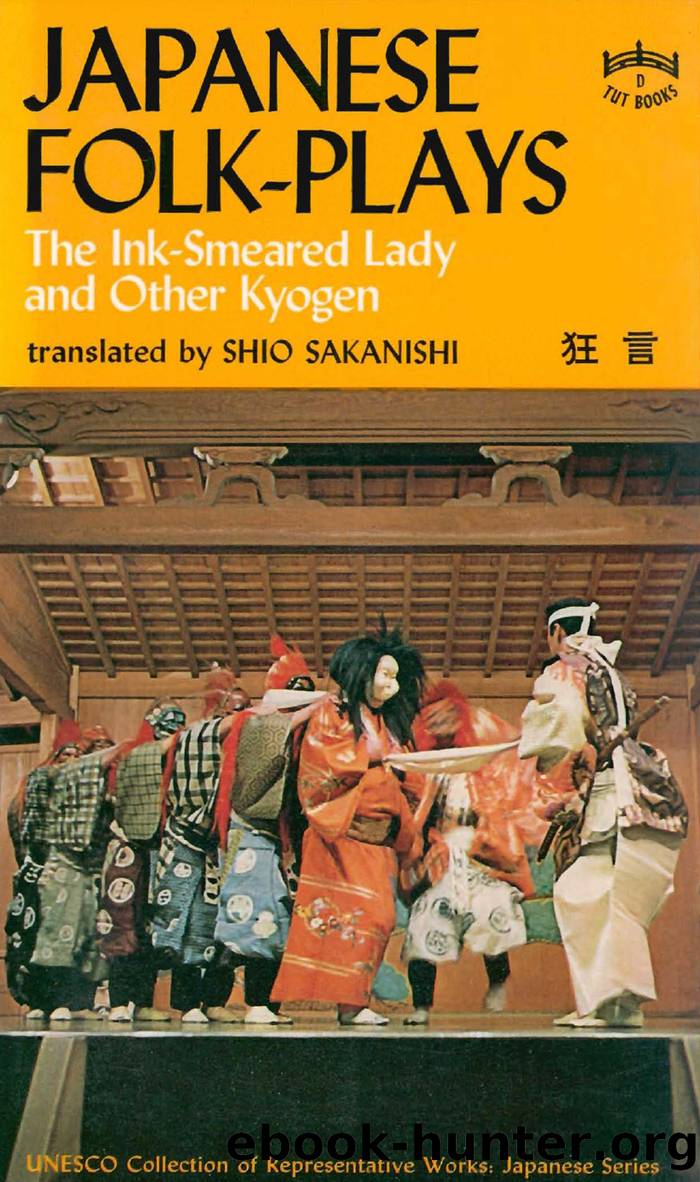 Japanese Folk Plays by Sakanishi Shio