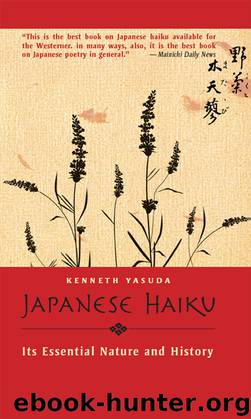 Japanese Haiku by Kenneth Yasuda