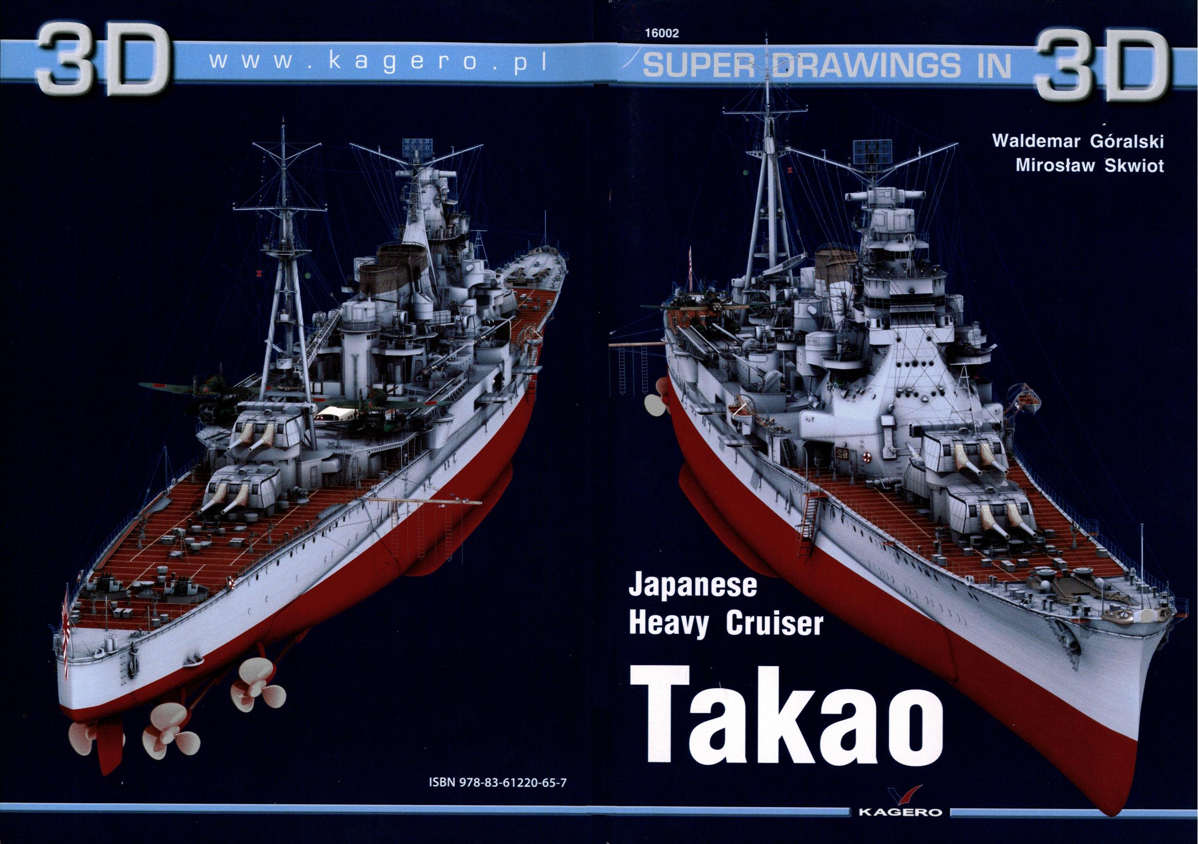 Japanese Heavy Cruiser Takao (Super Drawings in 3D №16002) by Unknow