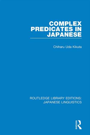 Japanese Linguistics: Complex Predicates in Japanese by Unknow