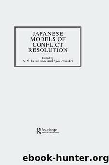 Japanese Models Of Conflict Reso by Eisenstadt
