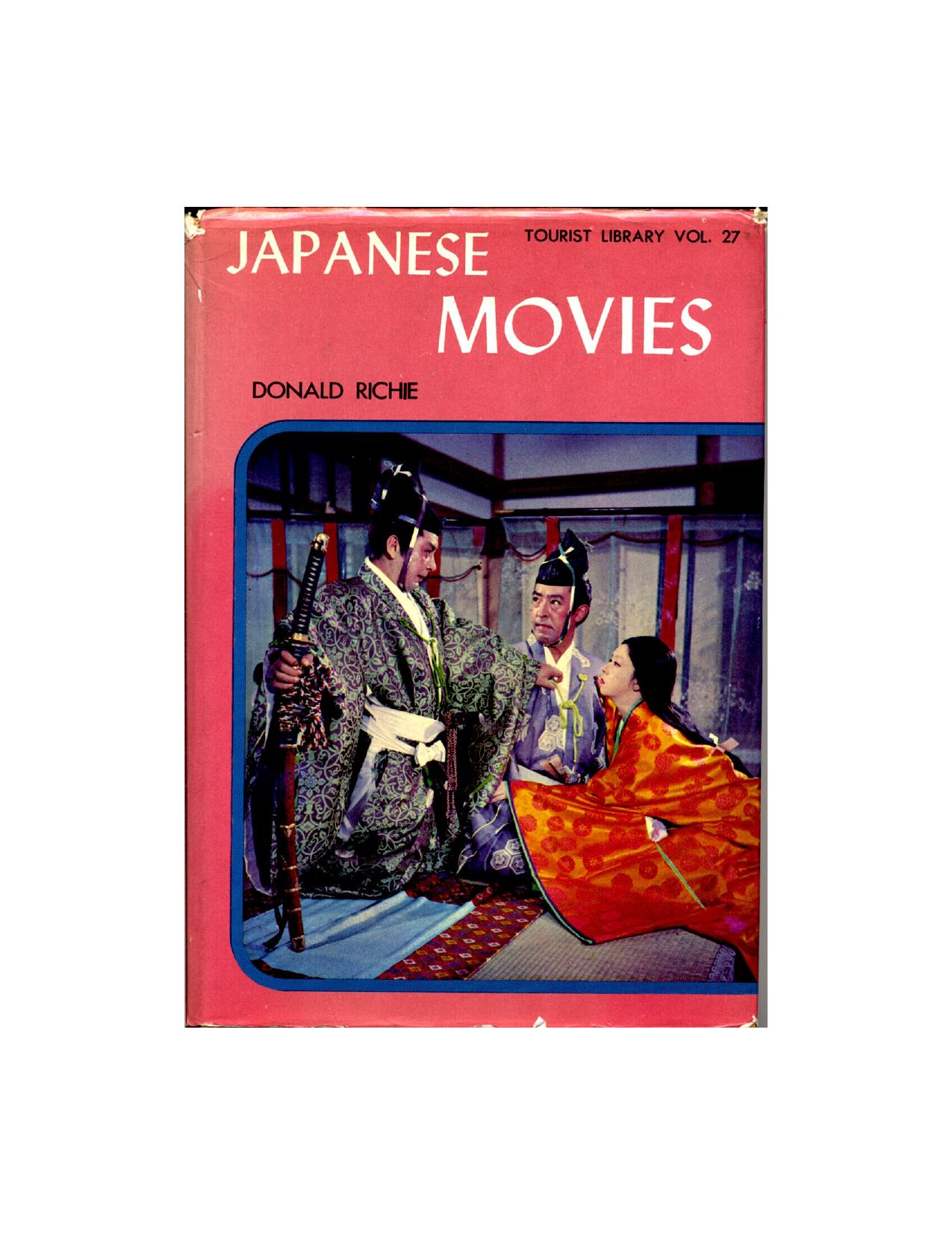 Japanese Movies by Donald Richie