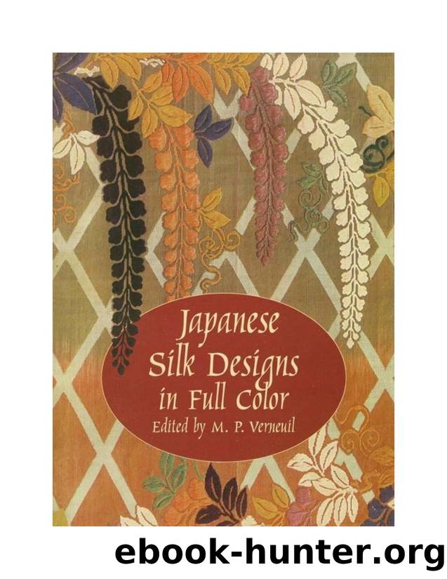 Japanese Silk Designs in Full Color by M. P. Verneuil