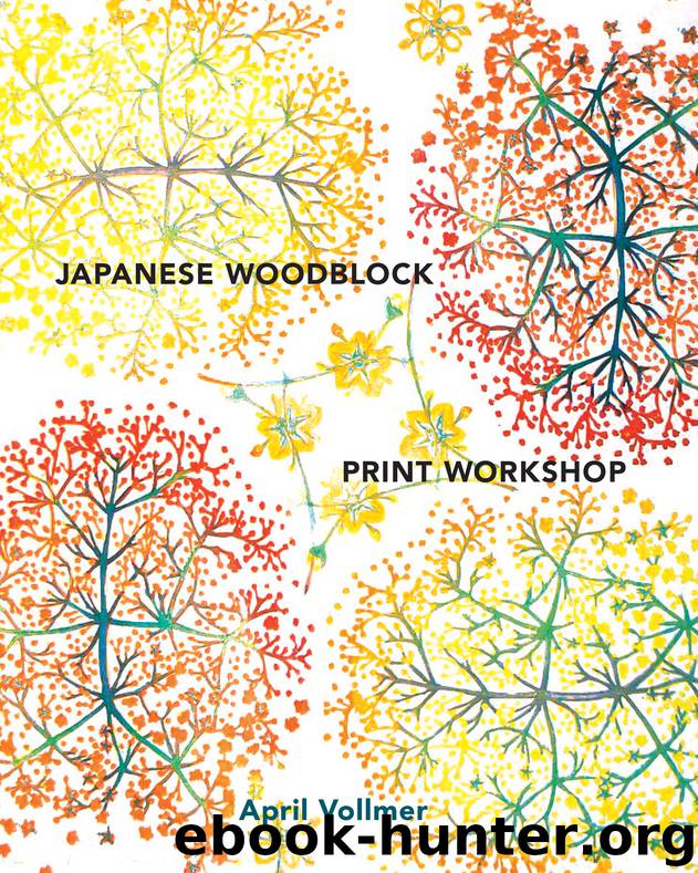 Japanese Woodblock Print Workshop by April Vollmer