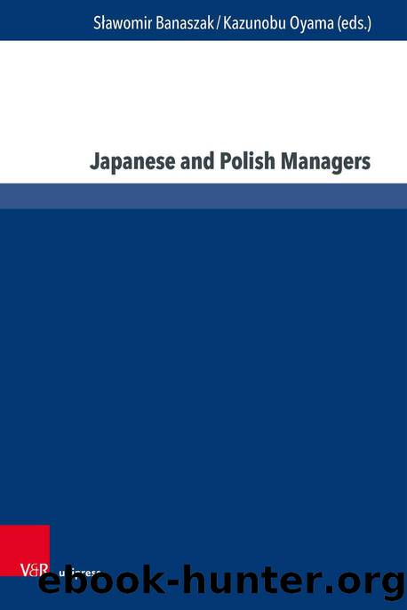 Japanese and Polish Managers (9783737015400) by Unknown