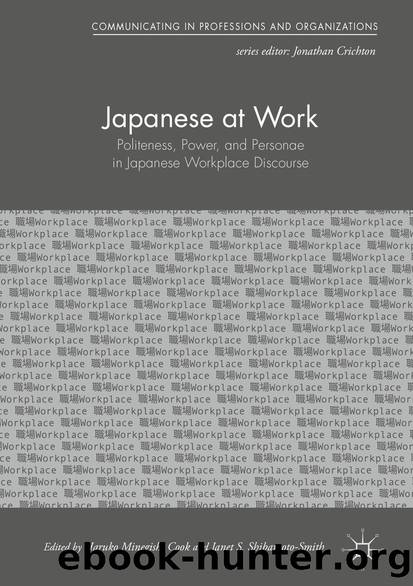 Japanese at Work by Haruko Minegishi Cook & Janet S. Shibamoto-Smith