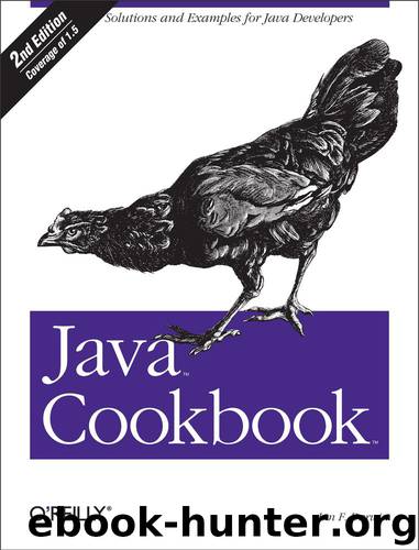 Java Cookbook, 2nd Edition by Ian F Darwin