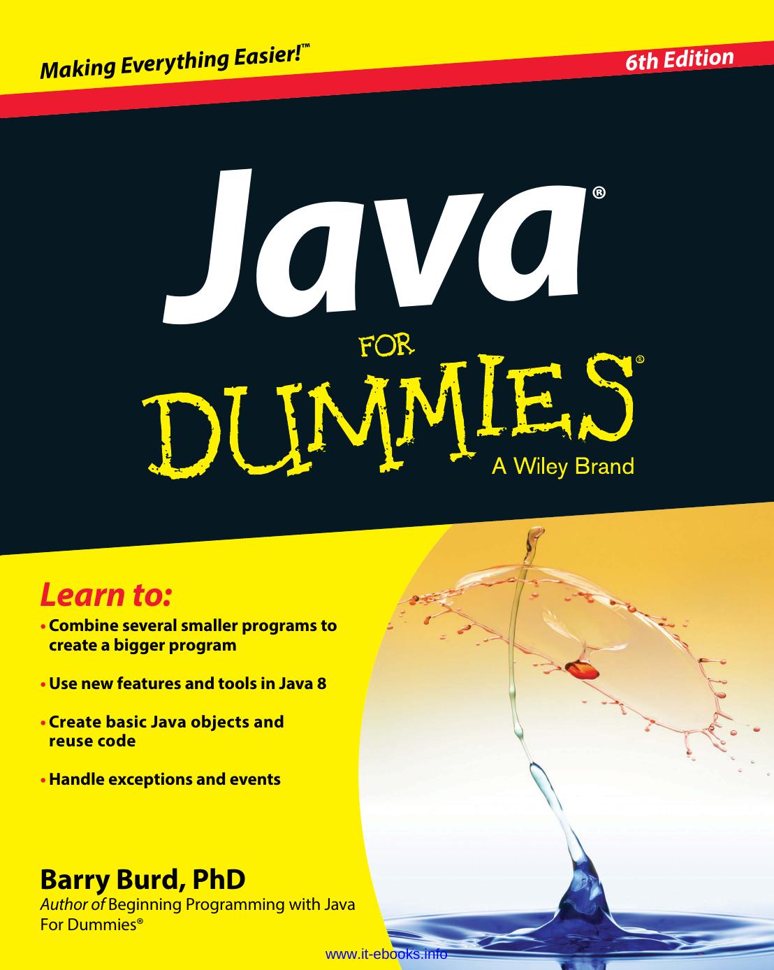 Java For Dummies, 6th Edition by Barry Burd