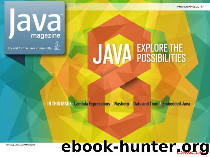 Java Magazine: "Explorer The Possibilities by Michael Clarke