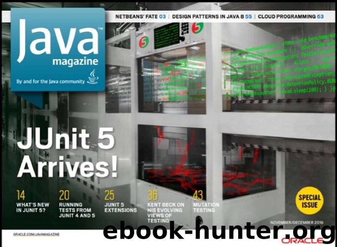 Java Magazine: JUnit 5 Arrives by Andrew Benstock