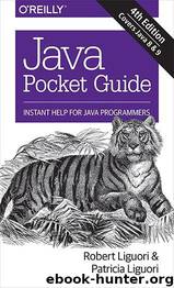 Java Pocket Guide: Instant Help for Java Programmers by Liguori Robert & Liguori Patricia
