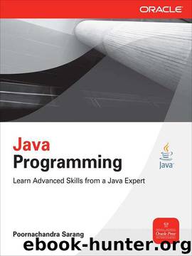 Java Programming (Oracle Press) by Sarang Poornachandra