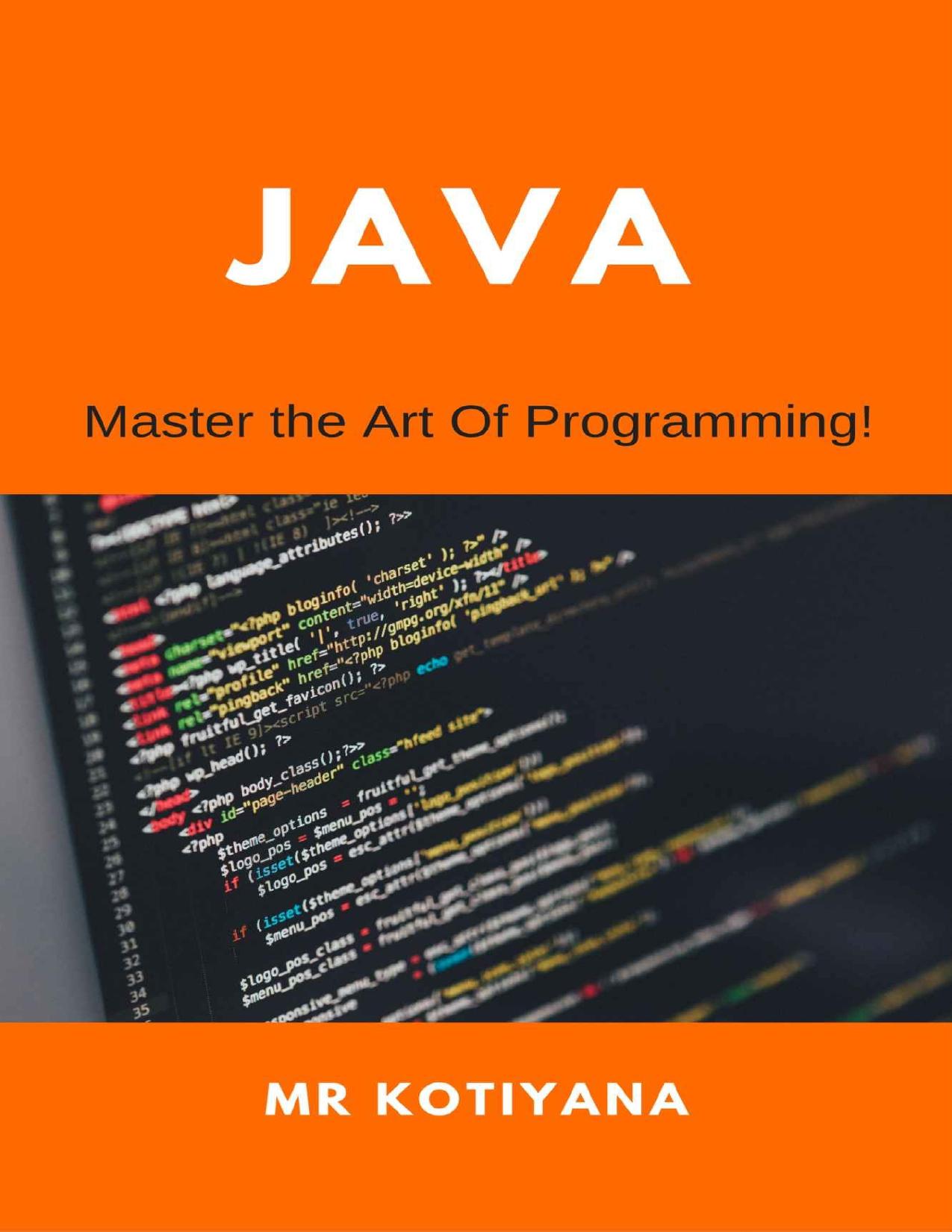Java by Mr Kotiyana