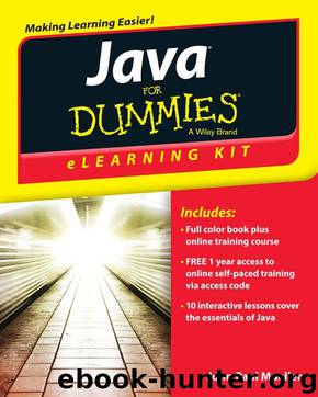 Java eLearning Kit For Dummies® by John Paul Mueller