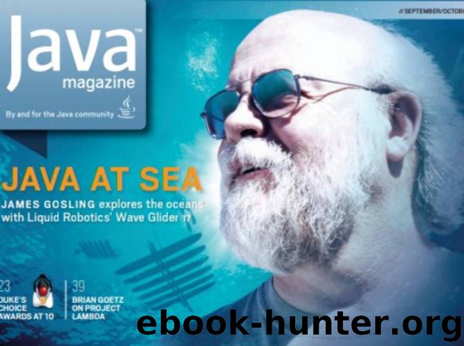 Java megzine: Java at sea by Michael Clarck & Manish Sahu