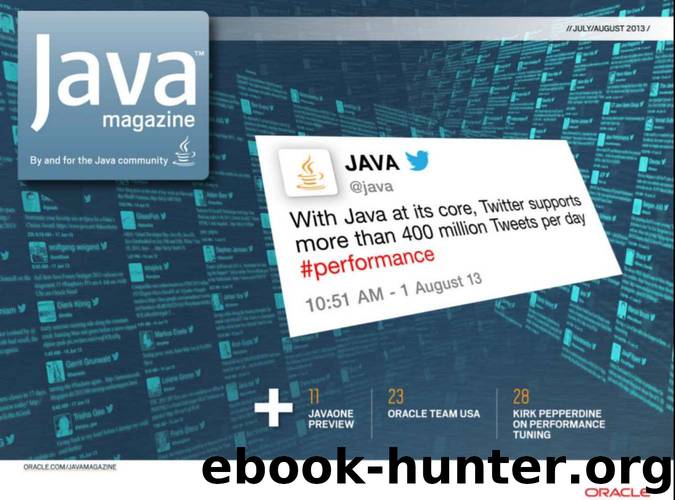 Java megzine: Java in Twitter by Michael Clarck & Manish Sahu