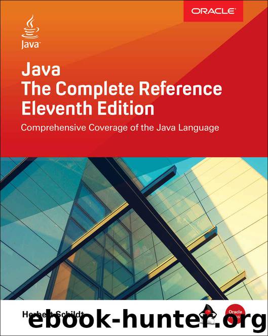 Java: The Complete Reference, Eleventh Edition (Complete Reference Series) by Schildt Herbert
