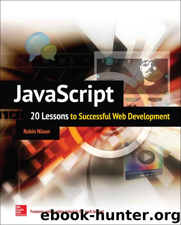 JavaScript 20 Lessons to Successful Web Development by Nixon Robin