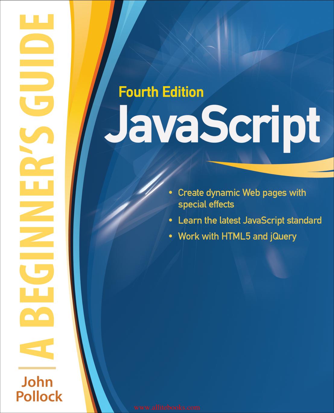 JavaScript A Beginners Guide 4E by John Pollock