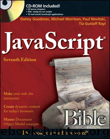 JavaScript Bible by unknow
