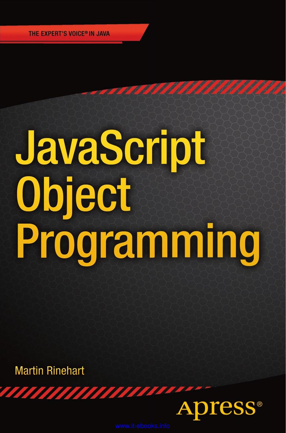 JavaScript Object Programming by Unknown