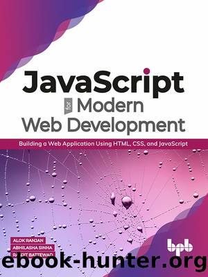 JavaScript for Modern Web Development by Alok Ranjan & Abhilasha Sinha & Ranjit Battewad