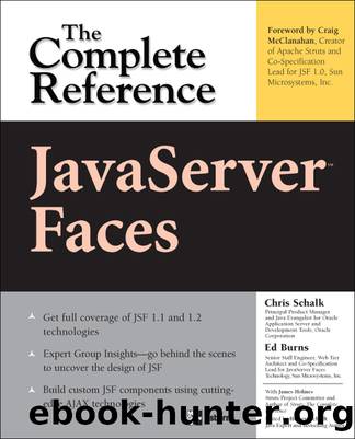 JavaServer Faces by Chris Schalk & Ed Burns & James Holmes