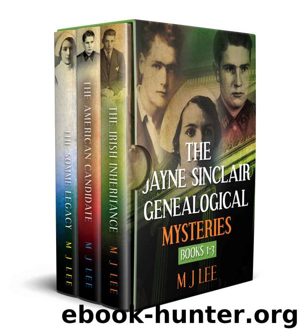 Jayne Sinclair Genealogy Mystery Box Set by M J Lee