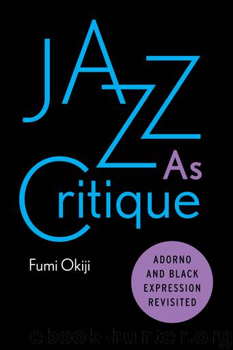 Jazz As Critique by Okiji Fumi