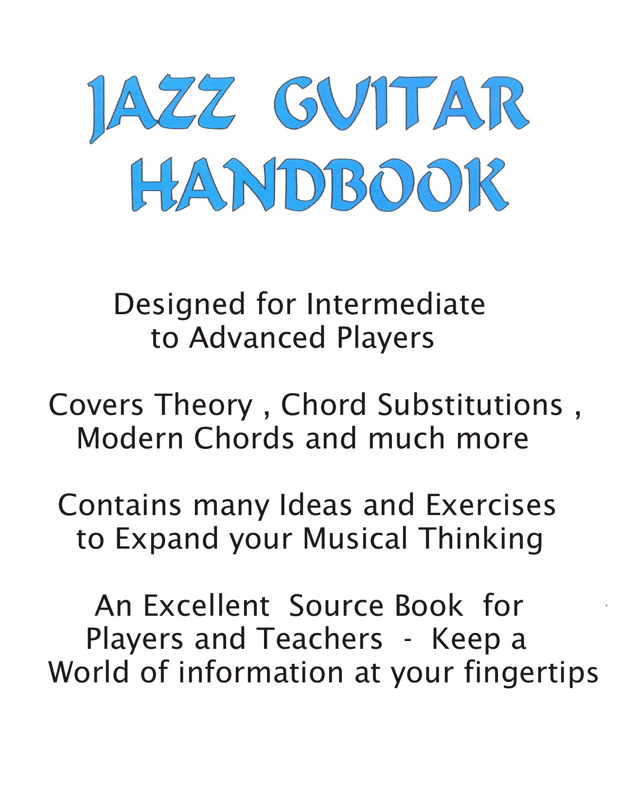 Jazz Guitar Handbook by Baekeland Scot