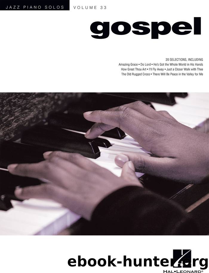 Jazz Piano Solos--Gospel by Hal Leonard Corp